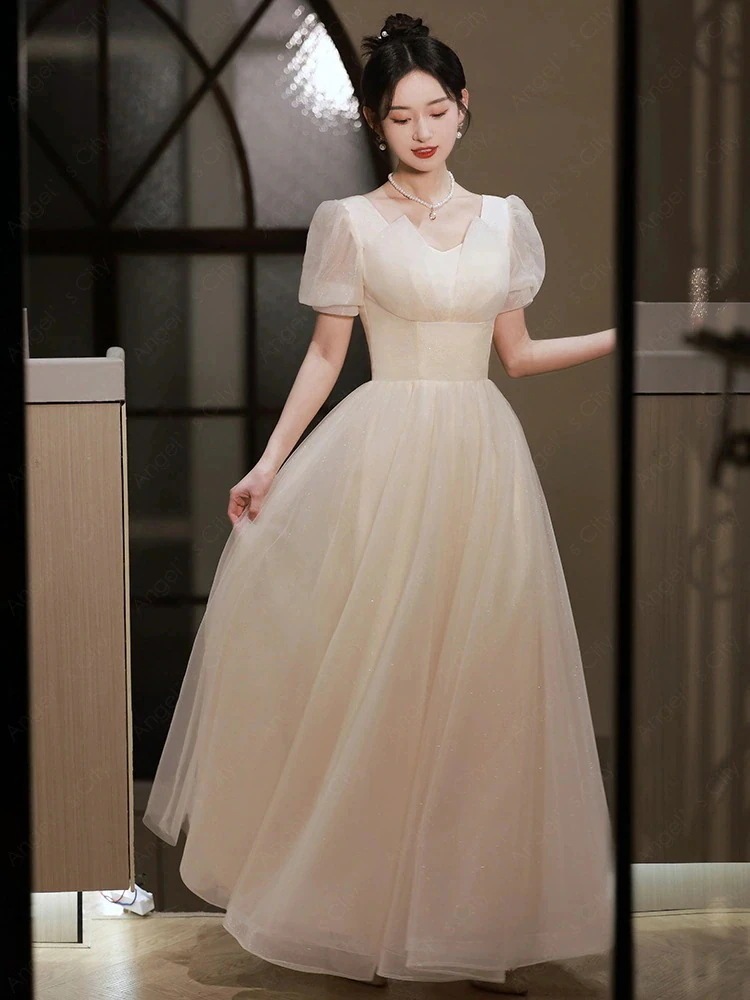 逃亡者プリンセスイブニングドレス高級ギフト誕生日パーティースーパーフェアリーコスプレパーティードレス-30