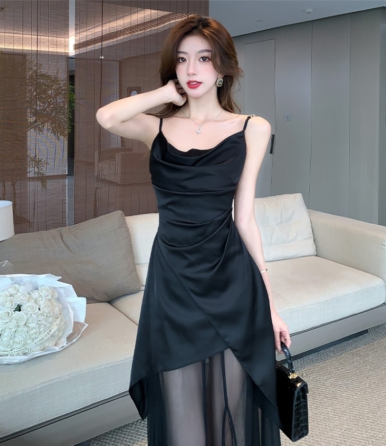 ドレス ワンピース パーティードレス ロングドレス 舞台ドレス キャバドレス ブラックドレス ワンピースドレス セクシードレス ロング マキシ丈 Aライン ドッキング 透け感 シャーリング きれいめ ドレス ワンピース パーティードレス ロングドレス 舞台ドレス キャバドレス ブラックドレス ワンピースドレス セクシードレス ロング マキシ丈 Aライン ドッキング 透け感 シャーリング きれいめ