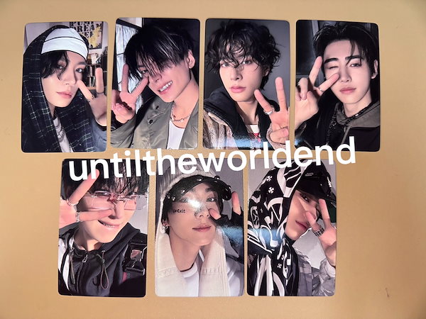 ENHYPEN daydream yizhiyu withfans 7枚セット ENHYPEN daydream yizhiyu 花束 7種セット コンプリート - メルカリ