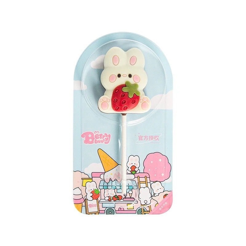 チョコレート ストロベリー ピクチャー チョコレート ロリポップ かわいい漫画 子供ギフト ベイクド ココア バター スナック 10g mdprevattcaulkingandwaterproofing.com