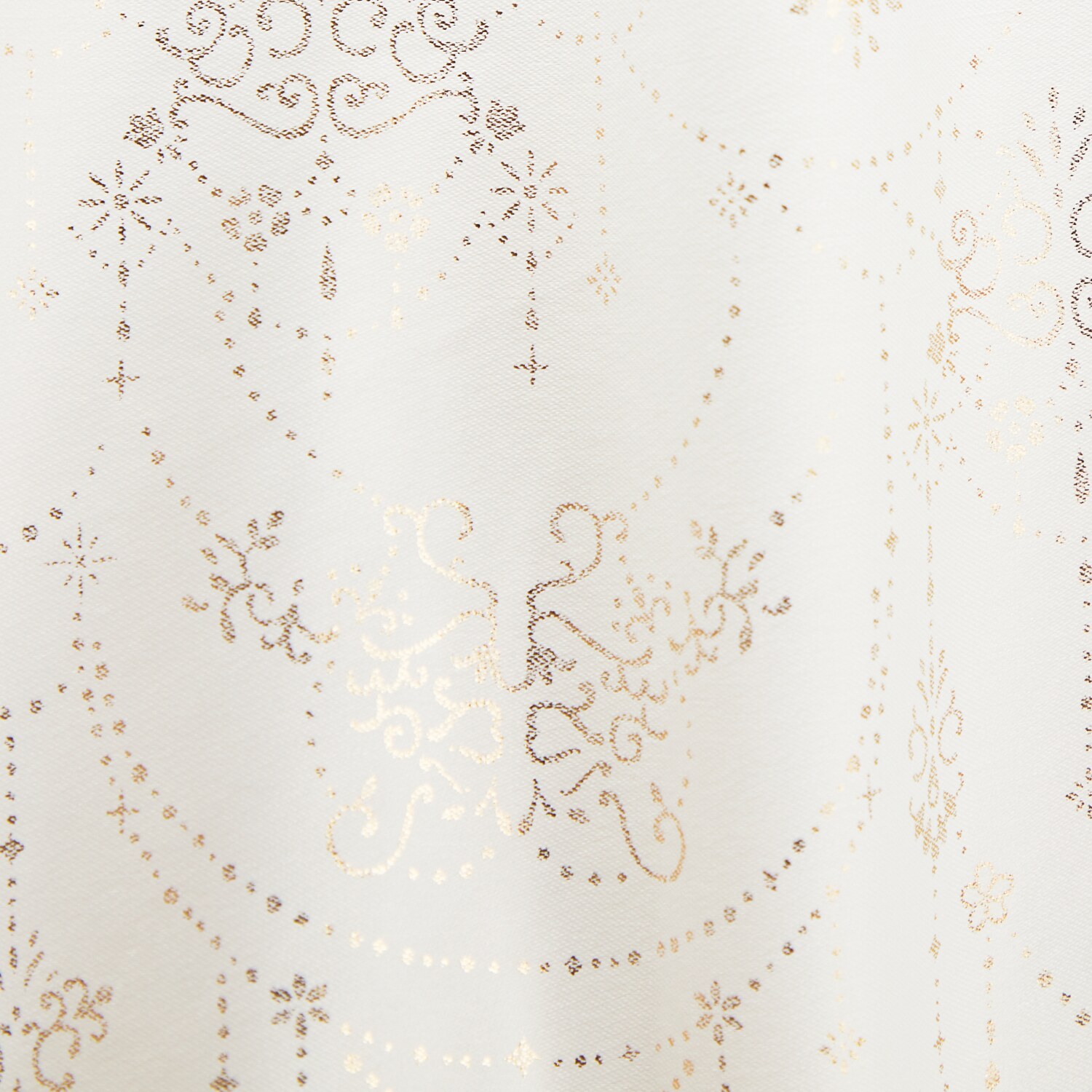 新品未使用 ドレッシー 紫外線 UVカット箔プリント生地 ＆刺繍