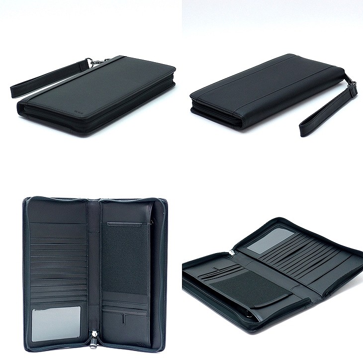 財布 メンズ 長財布 NASSAU 黒 0186175D