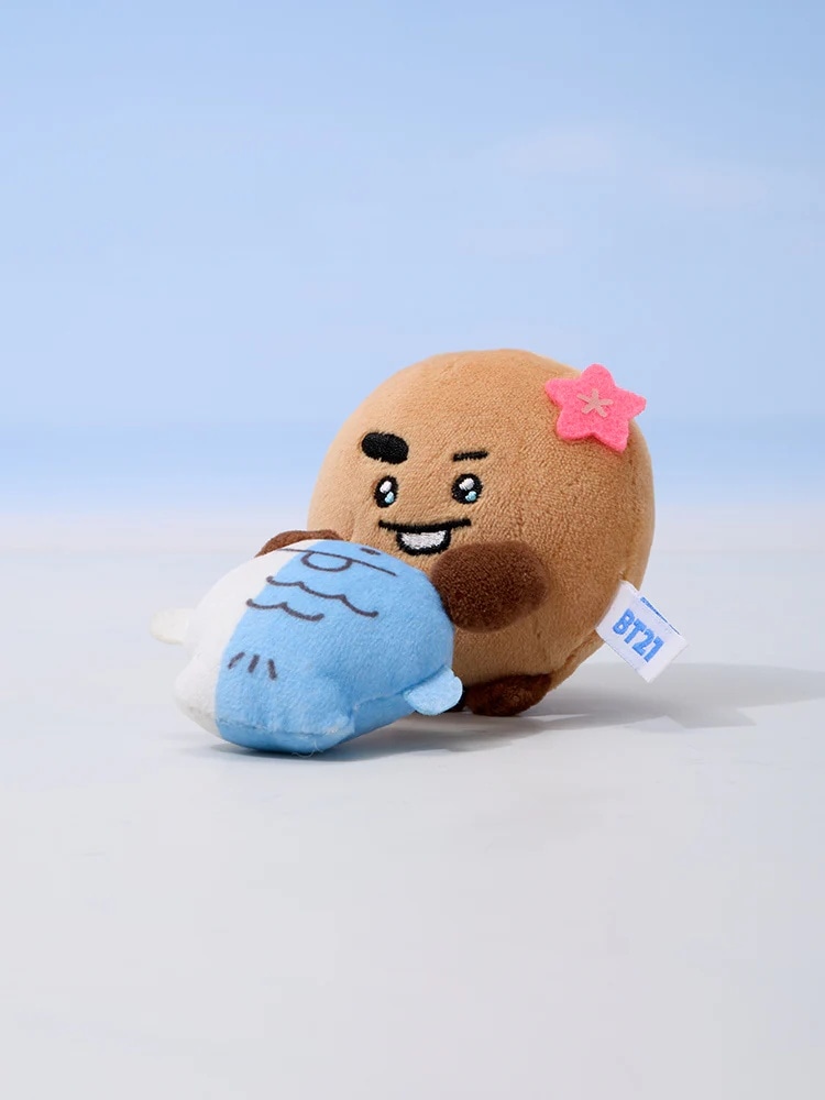 Qoo10] BT21 釜山 モニターフィギュア ぬいぐるみ マ