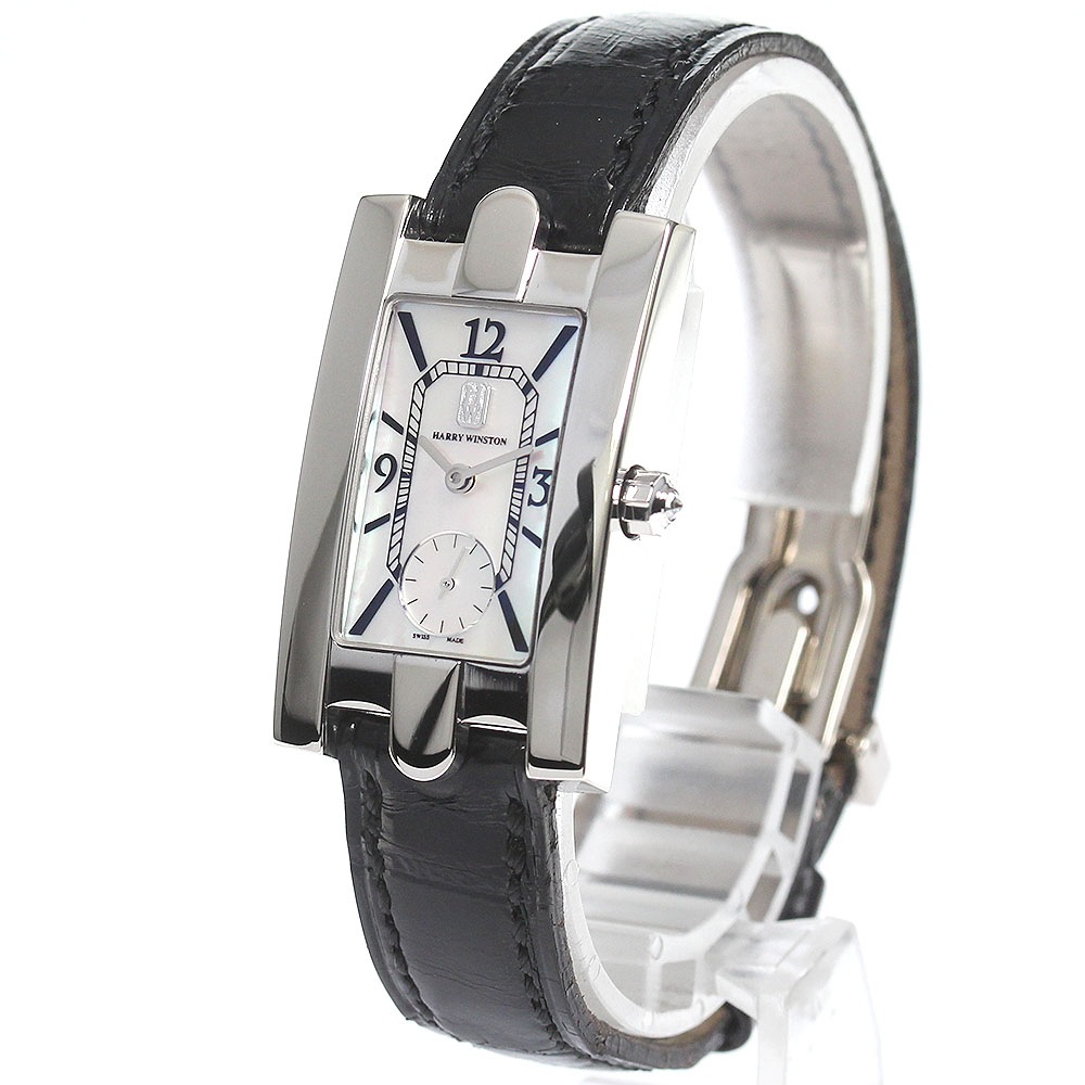 ハリーウィンストン HARRY WINSTON 310LQW アヴェニュー K18WG クォーツ レディース 箱・保証書付き_754227【中古】 ハリーウィンストン HARRY WINSTON 310LQW アヴェニュー K18WG クォーツ レディース 箱・保証書付き_754227【中古】