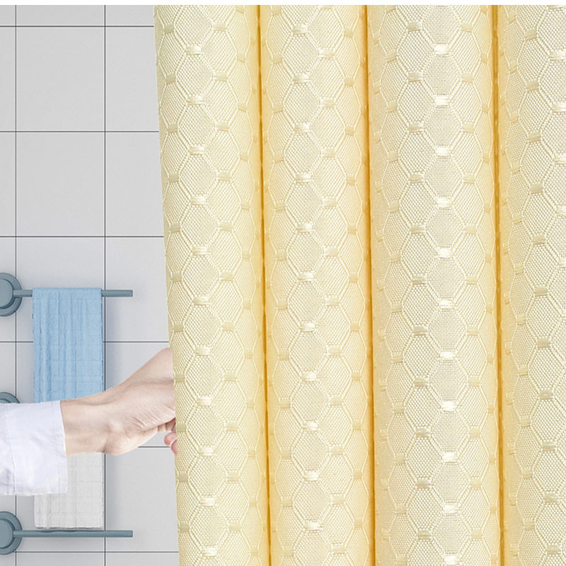 【高.品.質】【高级感素材】シャワーカーテン お風呂カーテン 100*180 チェック柄 防水 バスルーム 遮光 北欧 バス用品