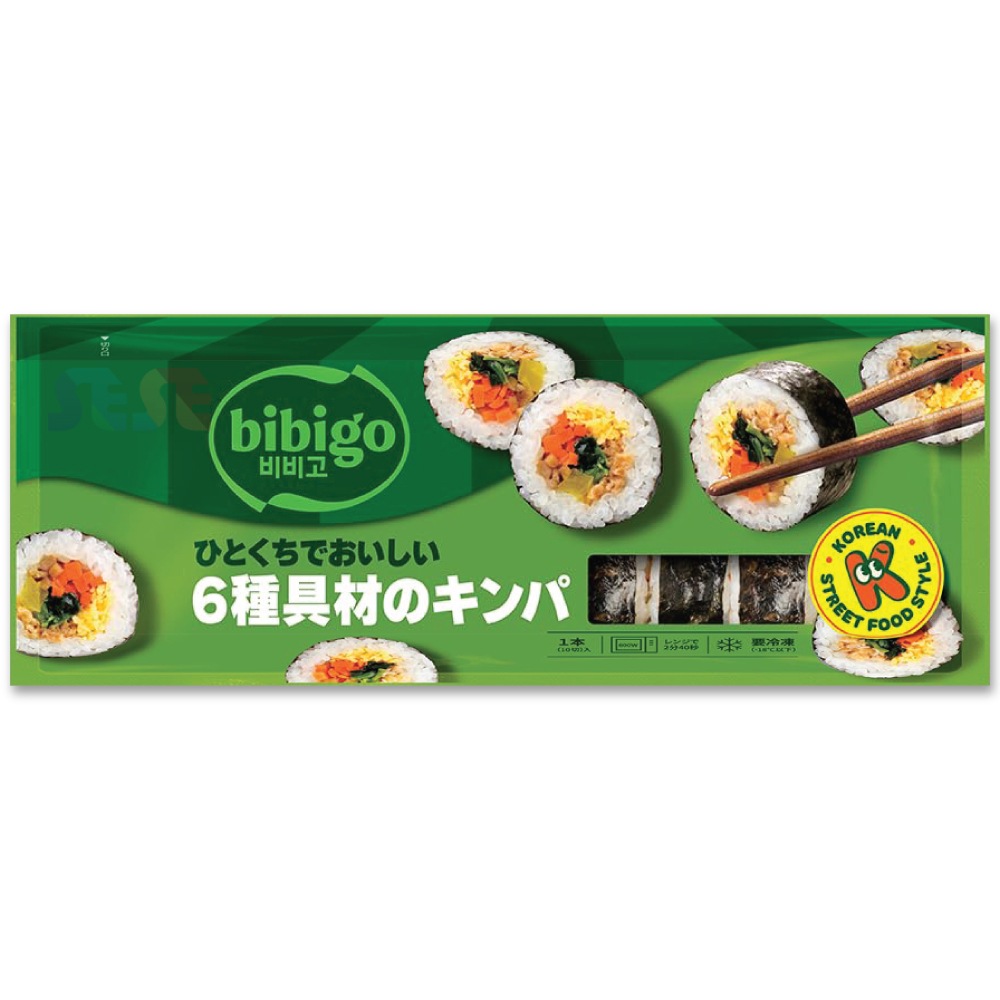 【冷凍】 6種具材 キンパ 10袋セット 250g / ビビゴ CJ 韓国料理 海苔巻き キムパブ ノリマキ ブルゴギ プルゴギ ツナ マヨ キムチ チーズ オリジナル 【冷凍】 6種具材 キンパ 10袋セット 250g / ビビゴ CJ 韓国料理 海苔巻き キムパブ ノリマキ ブルゴギ プルゴギ ツナ マヨ キムチ チーズ オリジナル