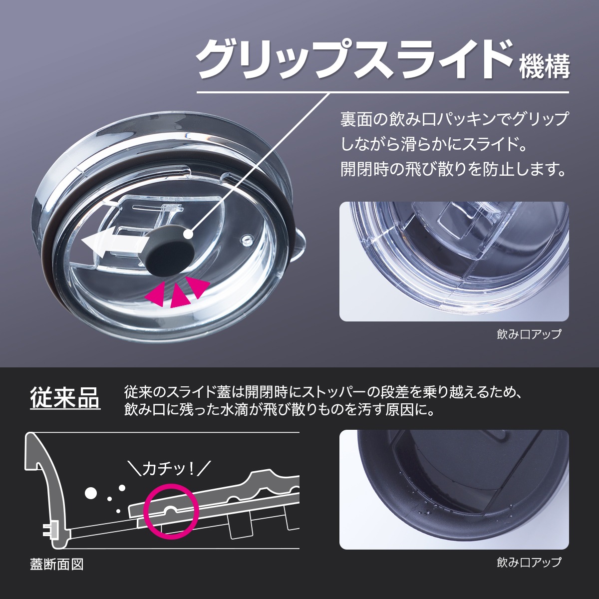 24個セット 蓋付きタンブラー 410ml 保温 保冷 真空断熱 ステンレス スライドふた付き 洗いやすい コーヒー用 バニラ カフェリンク AFST-410VAN24P 24個セット 蓋付きタンブラー 410ml 保温 保冷 真空断熱 ステンレス スライドふた付き 洗いやすい コーヒー用 バニラ カフェリンク AFST-410VAN24P