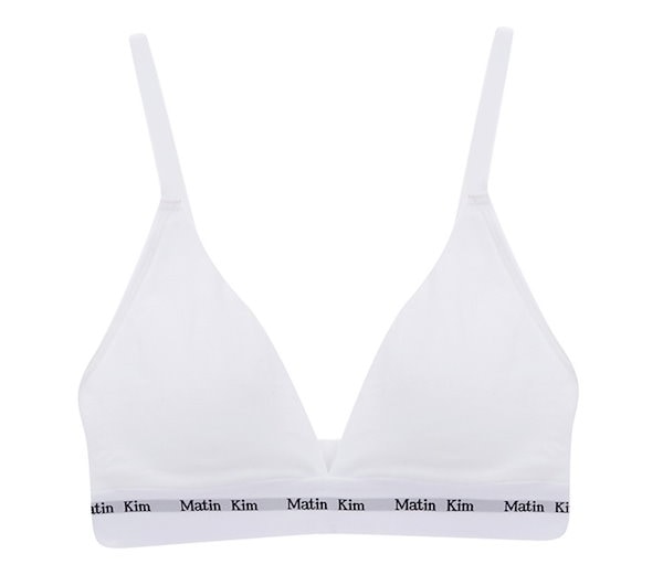 下着・アンダーウェア Matin Kim LOGO BAND BRA&BRIEF Qoo10] Matin Kim 23FW LOGO BAND TRIAN : 下着・レッグウェア