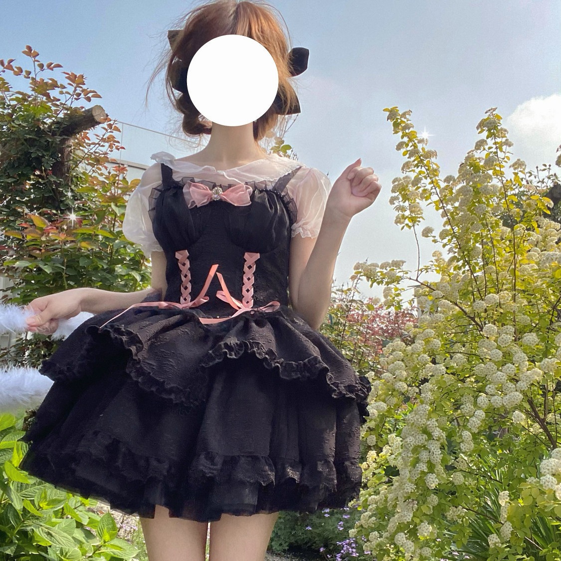 ロリータ コスプレ 2025新作 夏 ロリータ ワンピース 可愛い Lolita 洋服 jskサンタコスプレ