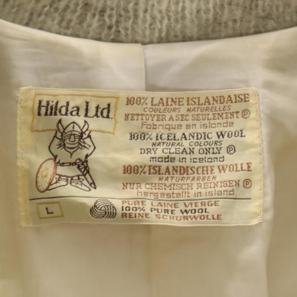 ヴィンテージ 70s ニット コート L グレー系 VINTAGE レディース ヴィンテージ 70s ニット コート L グレー系 VINTAGE レディース