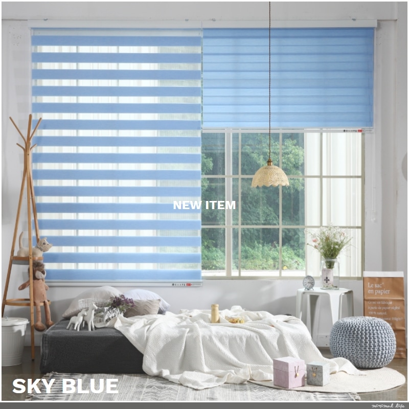 【激安】調光ロールスクリーン 和モダン 11色 幅30cm-120cm*高さ30cm-150cm