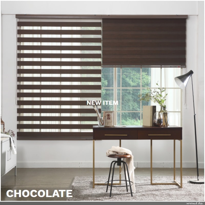 【激安】調光ロールスクリーン 和モダン 11色 幅30cm-120cm*高さ30cm-150cm