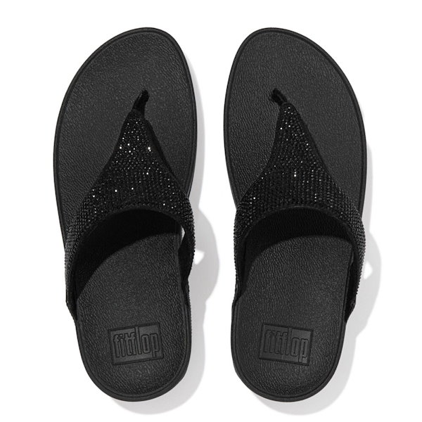 【国内正規品】fitflop フィットフロップ レディース トングサンダル EC5 LULU CRYSTAL EMBELLISHED TOE-POST SANDALS 体圧分散 衝撃吸収 疲れにくい 女性 彼女 プレゼント 誕生日 記念日 ブランド 母の日 Qoo10] フィットフロップ 【国内正規品】レディース トングサンダル