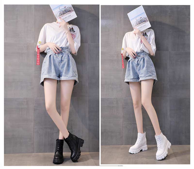 軽量!ショートブーツ レースアップ レディース 編み上げブーツ スニーカー 黒 ブーツ ホワイト ショートアップブーツ 靴 ハイカット ミドルブーツ ラウンドトゥ 厚底ブーツ 軽量!ショートブーツ レースアップ レディース 編み上げブーツ スニーカー 黒 ブーツ ホワイト ショートアップブーツ 靴 ハイカット ミドルブーツ ラウンドトゥ 厚底ブーツ