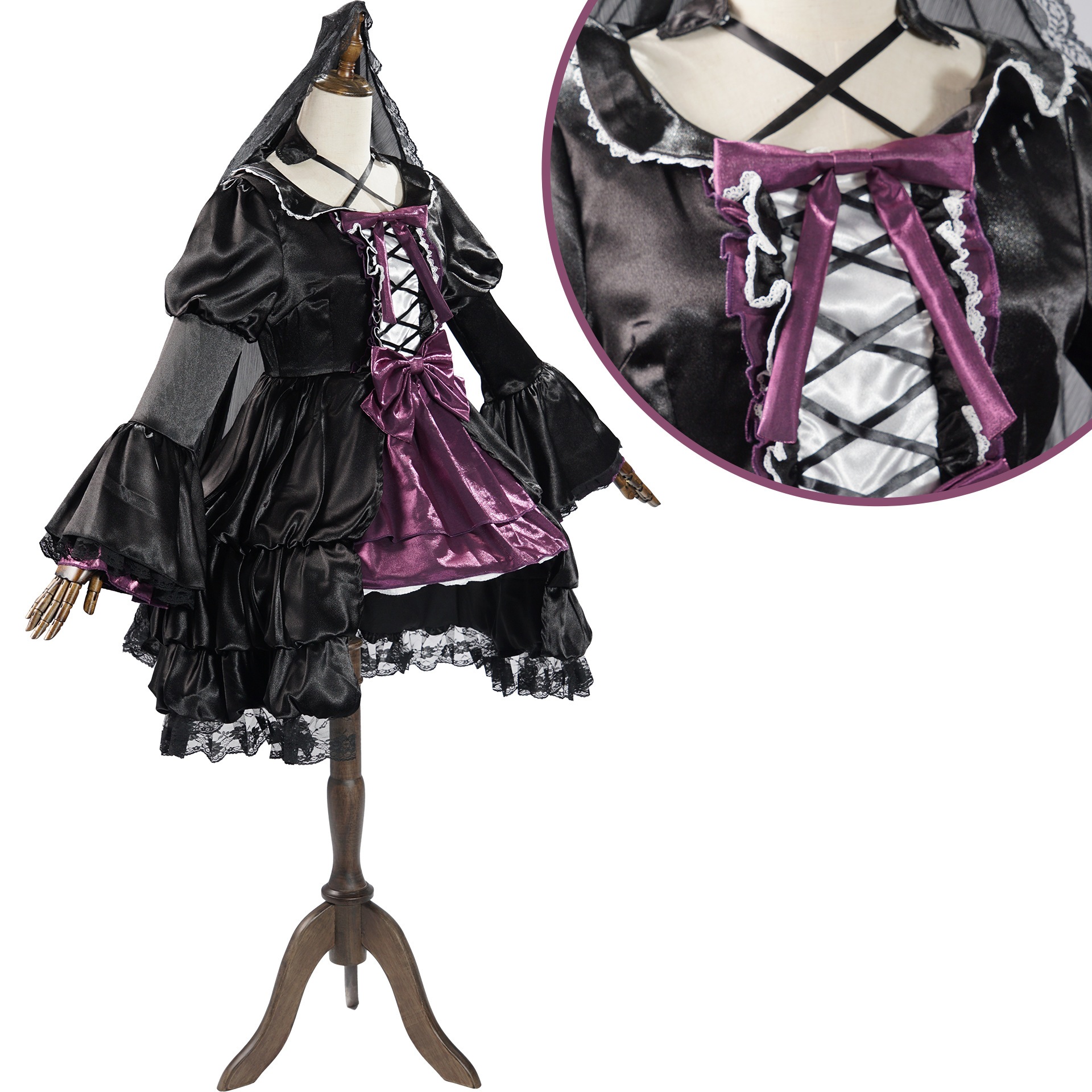 魔法少女小円cos服暁美炎連動小洋スカート同型コスプレ衣装二次元アニメ女