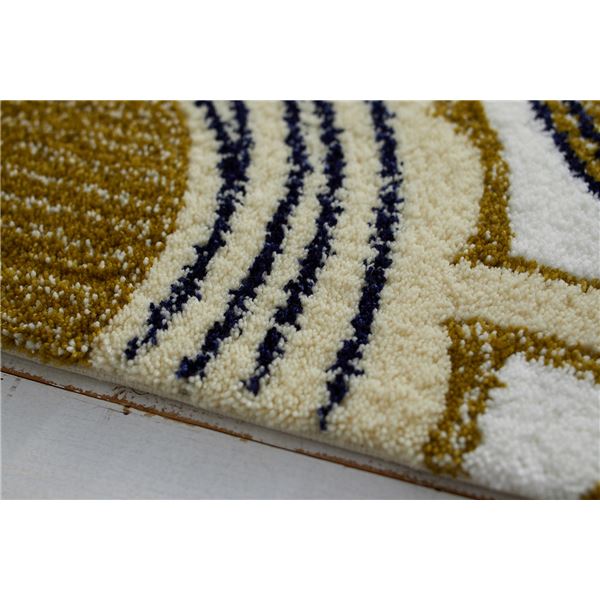 スミノエ デザインライフ サンフラワーマット/玄関マット 約幅45x長さ75cm ピンク スミノエ デザインライフ サンフラワーマット/玄関マット 約幅45x長さ75cm ピンク