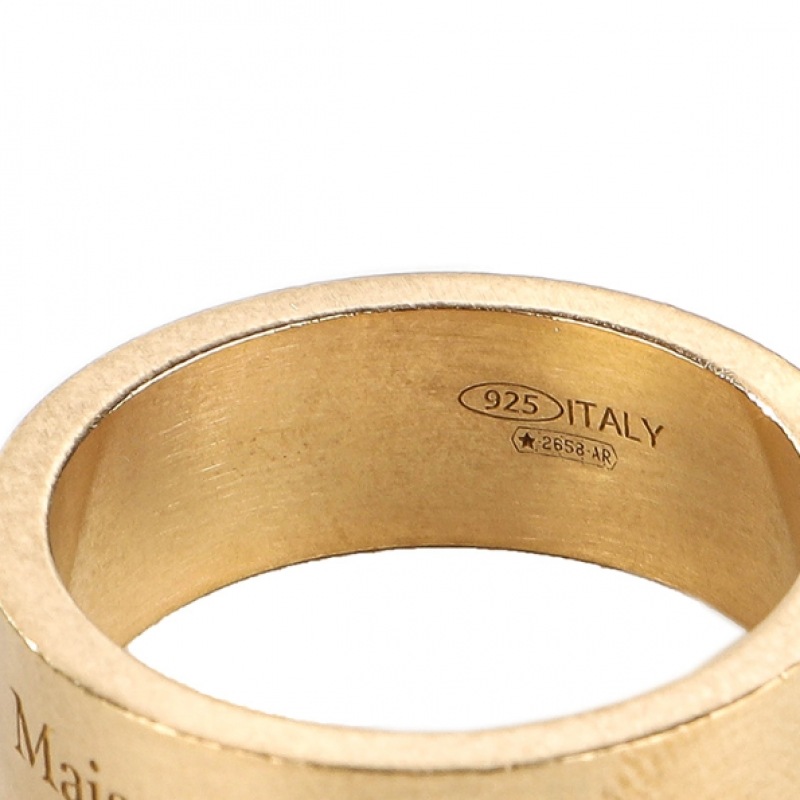 メゾンマルジェラ [メゾンマルジェラ] 23FW (SM1UQ0082 SV0158 950) ユニセックスロゴリング Q7LSM1UQ0082SV015895000