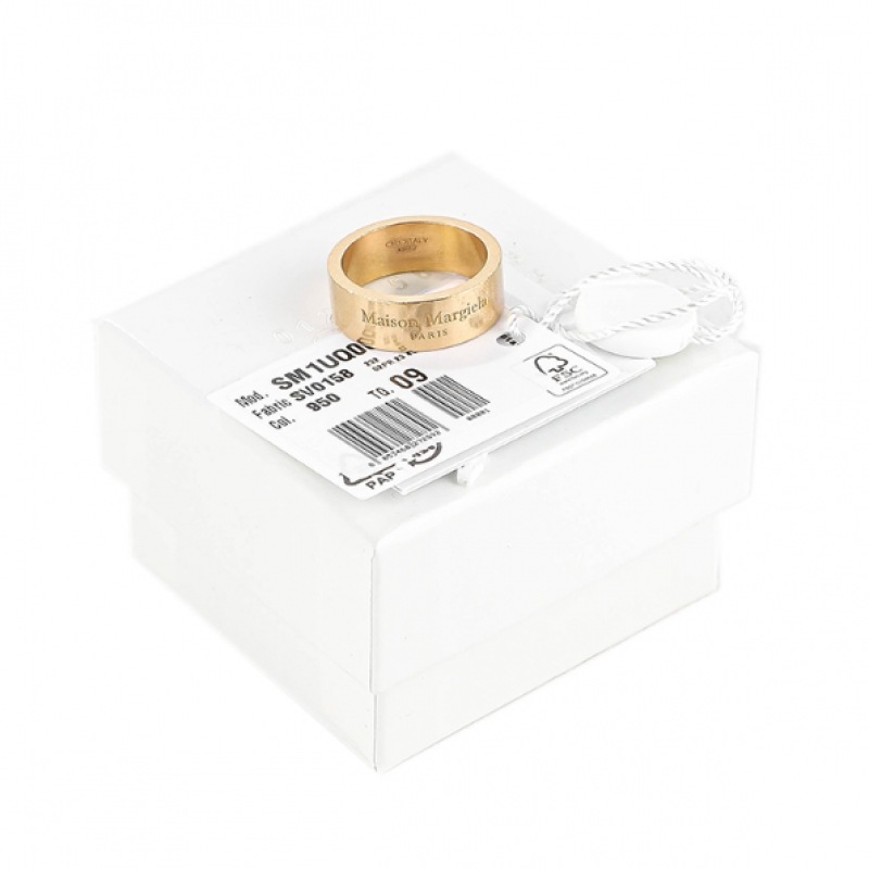 メゾンマルジェラ [メゾンマルジェラ] 23FW (SM1UQ0082 SV0158 950) ユニセックスロゴリング Q7LSM1UQ0082SV015895000