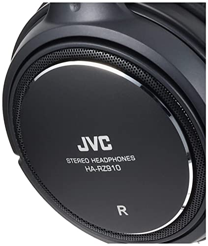 JVCケンウッド JVC HA-RZ910 密閉型ステレオヘッドホン 室内用(テレビ・ゲーム向け) 1.2m+延長2.3mコード付き