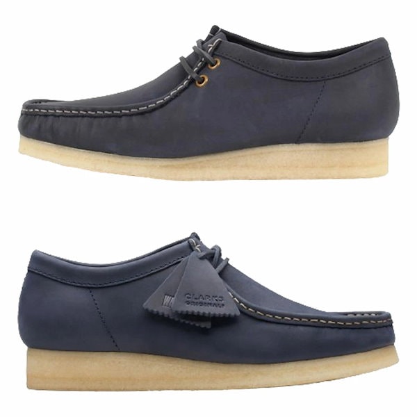 Qoo10] クラークス CLARKS ワラビー モカシン クレー