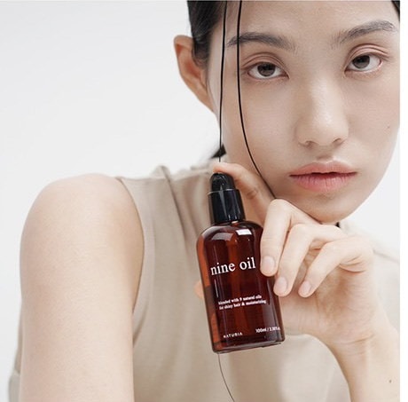 NATURIA nine oil ヘアオイル 100ml 4個 NATURIA nine oil ヘアオイル 100ml 4個