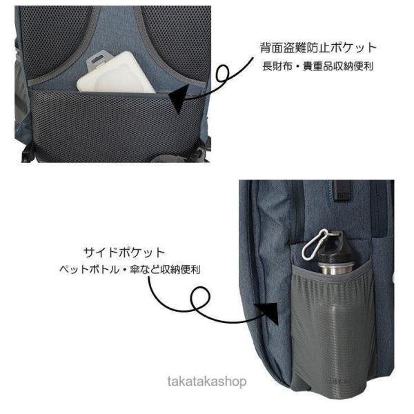 カメラバッグ 一眼レフリュック カメラリュック リュックサック 旅行バッグ 登山 トラベル 撥水 防水カバー インナーケース USBポート 大容量 2層