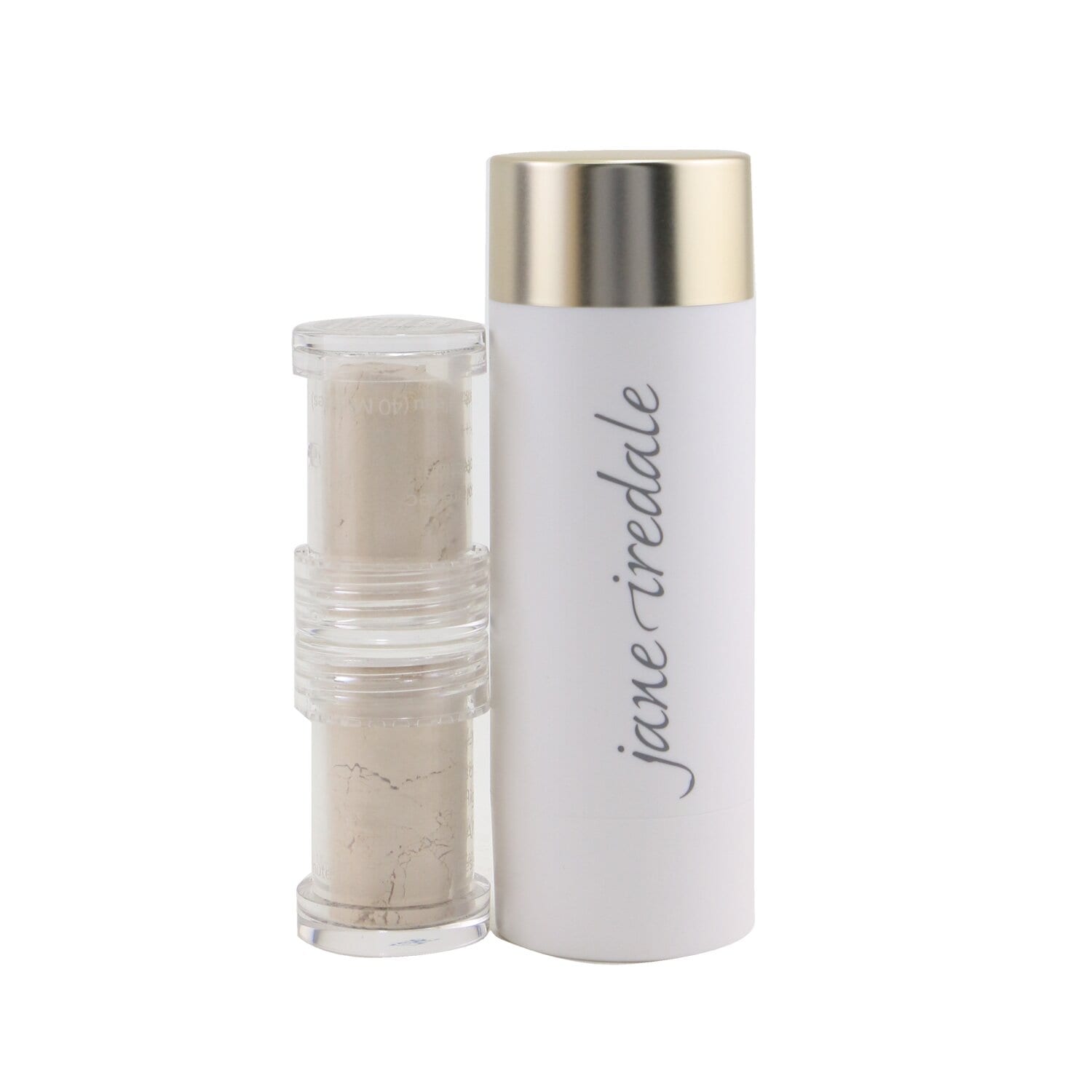 Jane Iredale パウダーミーレフィラブルブラシ (1xブラシ2xレフィル) - トランスルーセント