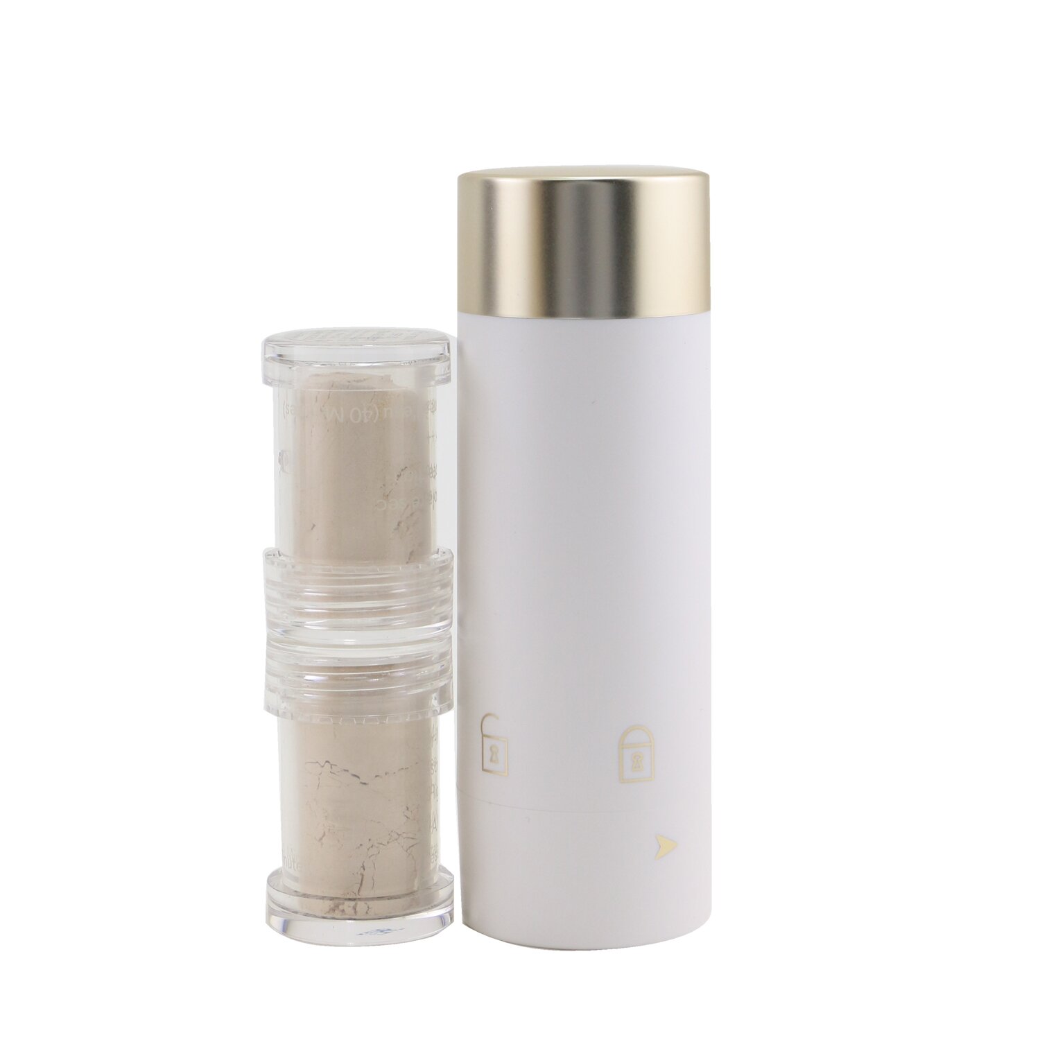 Jane Iredale パウダーミーレフィラブルブラシ (1xブラシ2xレフィル) - トランスルーセント