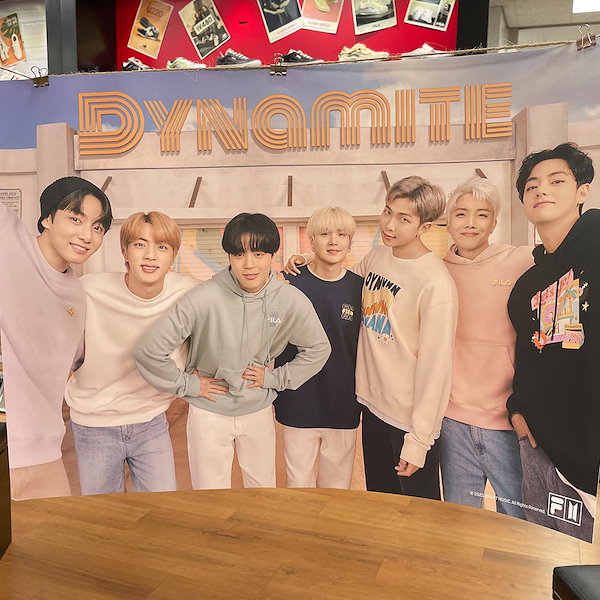 Qoo10] FILA x BTS DYNAMITE