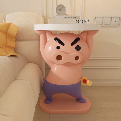 【即日発送】　クレヨンしんちゃん ボーちゃん サイドテーブル 机 家具 Qoo10] 【正規品保証】ボーちゃんテーブル 45c