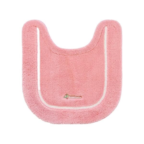 トイレマット セット 4点 北欧 かわいい おしゃれ 人気 吸着タイプ ピンク ドレニモ 洗浄普通 兼用 洗える スリッパ ペーパーカバー レギュラーサイズ マット フタカバー オカ コムフォルタ 6