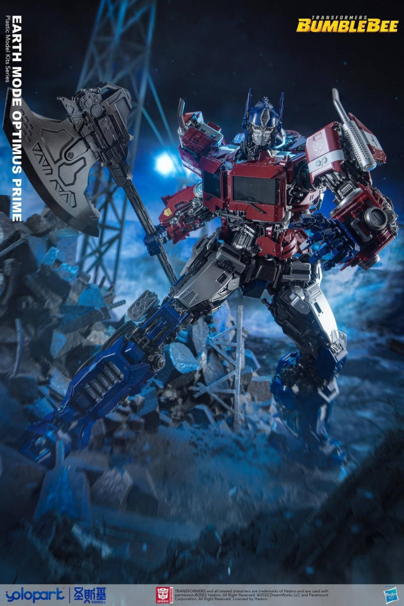 新品未開封YoloPark SOSKILL社 トランスフォーマー オプティマスプライム プラモデル 全身可動 正規品 Optimus Prime バンブルビー