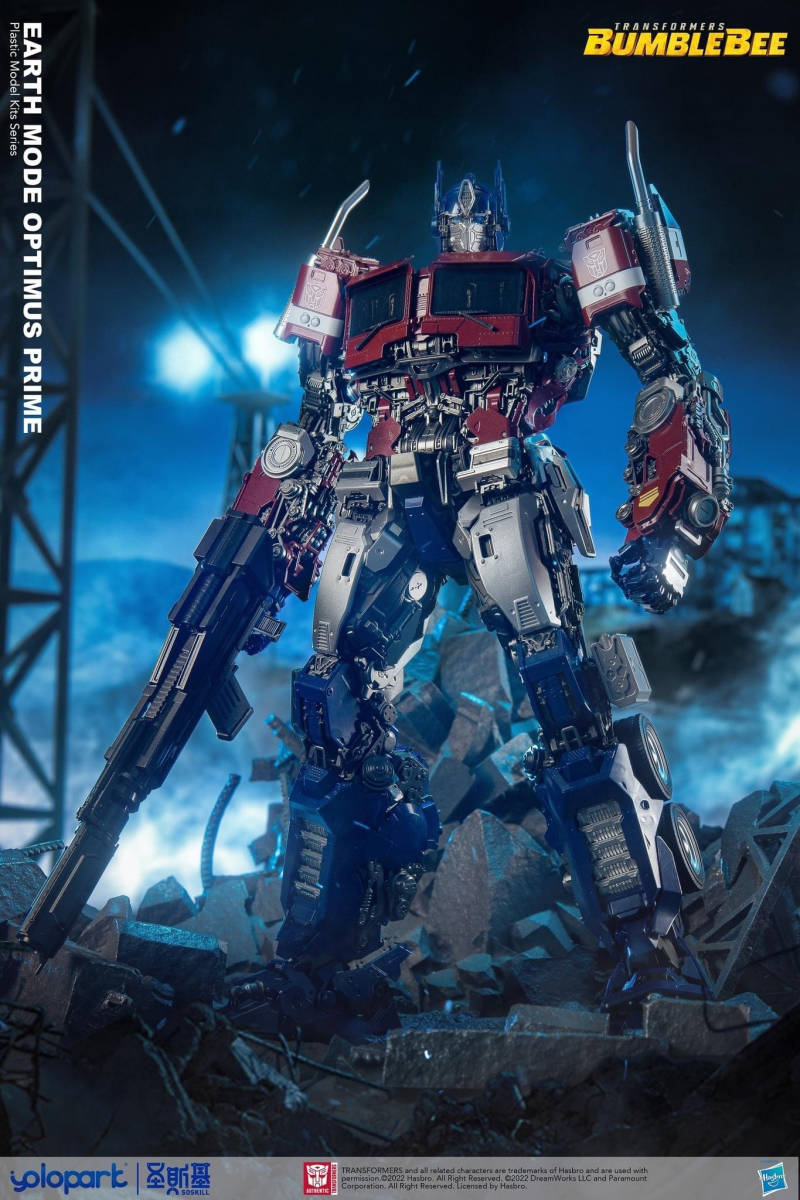 新品未開封YoloPark SOSKILL社 トランスフォーマー オプティマスプライム プラモデル 全身可動 正規品 Optimus Prime バンブルビー