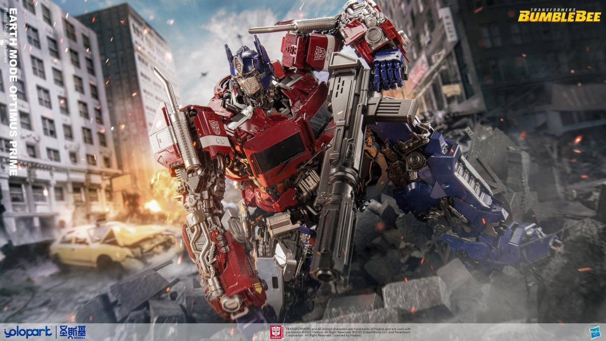 新品未開封YoloPark SOSKILL社 トランスフォーマー オプティマスプライム プラモデル 全身可動 正規品 Optimus Prime バンブルビー
