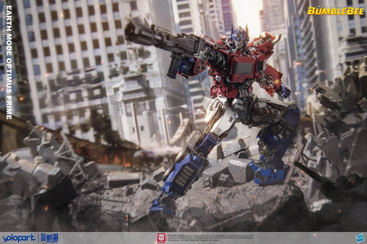 新品未開封YoloPark SOSKILL社 トランスフォーマー オプティマスプライム プラモデル 全身可動 正規品 Optimus Prime バンブルビー