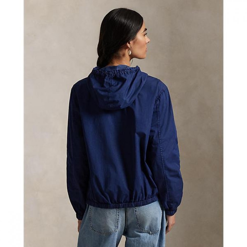 ポロラルフローレンウィメンズツイルフード付きジャケット (WMPOOTWN5A20089410)