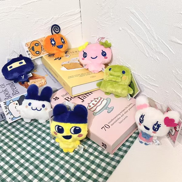 たまごっち しましまっち キーチェーン ぬいぐるみ アミューズメント