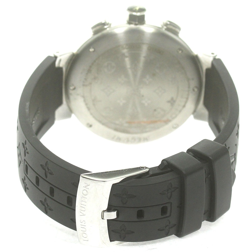 ルイ・ヴィトン LOUIS VUITTON Q11BG タンブール ラブリーカップ クロノグラフ デイト クォーツ メンズ _844275【中古】