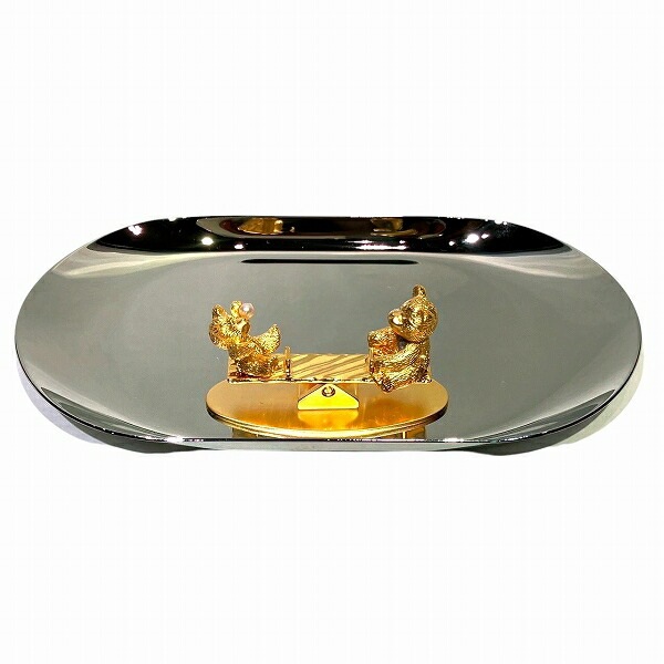 ミキモト クマ シーソー ジュエリートレイ トレイ ユニセックス