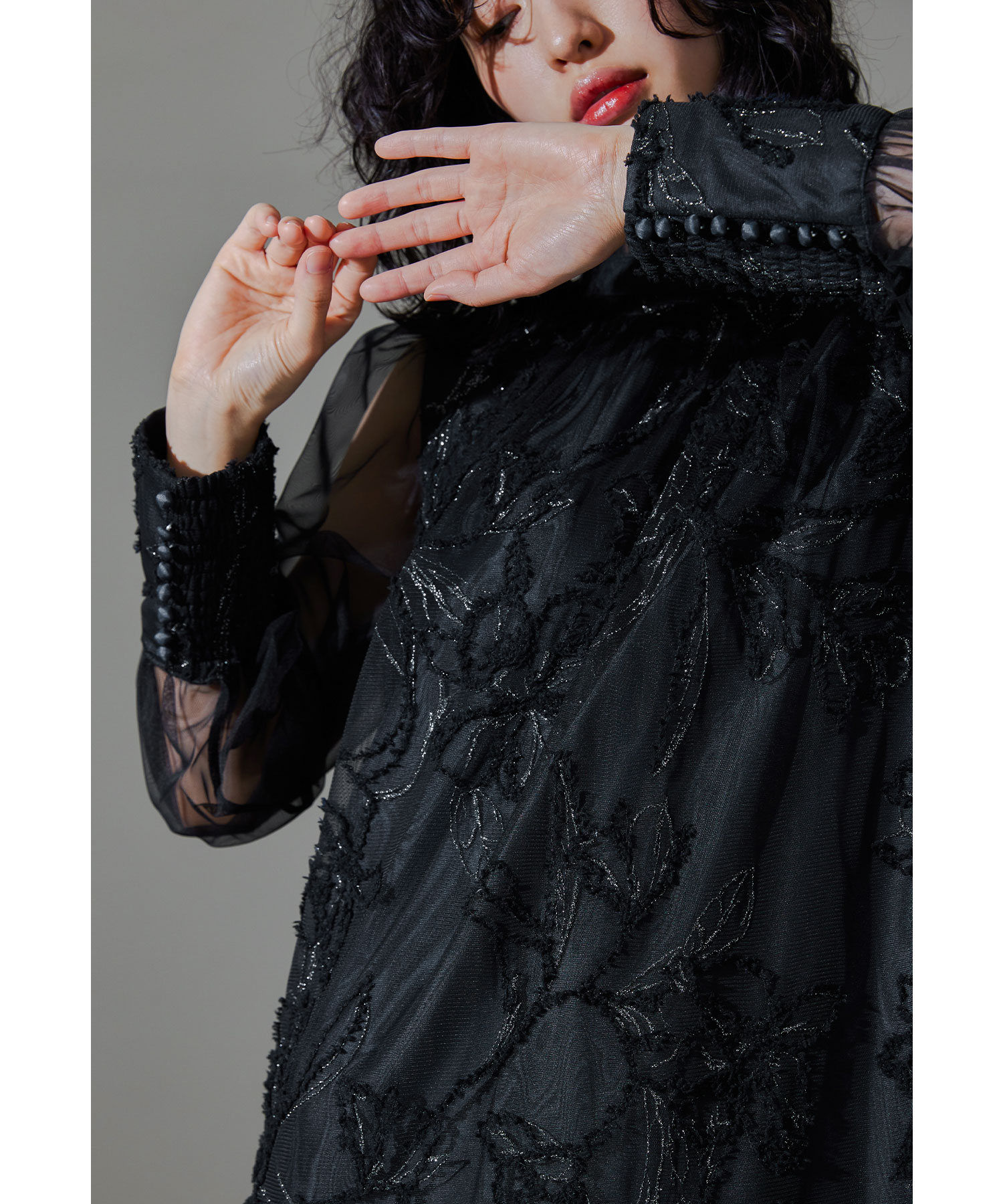 フェザーフラワーチュールドレス パーティードレス 結婚式 ワンピース 刺繍レース ラメ フレア Aライン お呼ばれ パーティー 二次会 披露宴 謝恩会 成人式 同窓会 卒業式 フォーマル