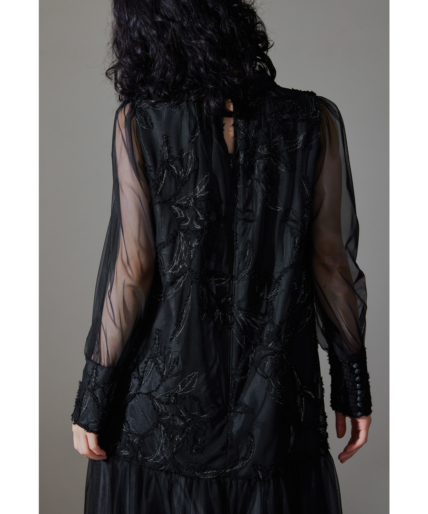 フェザーフラワーチュールドレス パーティードレス 結婚式 ワンピース 刺繍レース ラメ フレア Aライン お呼ばれ パーティー 二次会 披露宴 謝恩会 成人式 同窓会 卒業式 フォーマル