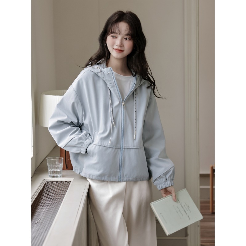 【急速出荷】送.料.無.料.連帽抽縄 学院 ファスナー突撃衣 ジャケット コート レディー 秋までヘビロテ! 【急速出荷】送.料.無.料.連帽抽縄 学院 ファスナー突撃衣 ジャケット コート レディー 秋までヘビロテ!