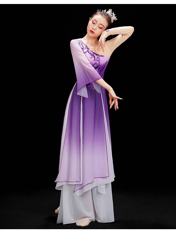 【2025限定SALE】古典ダンス衣装 レディース エスニック風 ステージ衣装 グラデーション ダンス衣装 ロングトップス ワイドパンツ 上下2点セット 中国古典舞踊ダンス衣装 ふんわり 中華風 ダン 【2025限定SALE】古典ダンス衣装 レディース エスニック風 ステージ衣装 グラデーション ダンス衣装 ロングトップス ワイドパンツ 上下2点セット 中国古典舞踊ダンス衣装 ふんわり 中華風 ダン