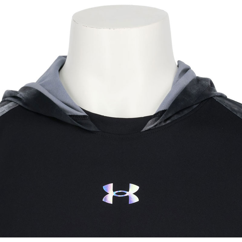 UA YARD SHORT SLEEVE HOODIE 野球 ソフトボール Ｔシャツメンズ 6001302-001