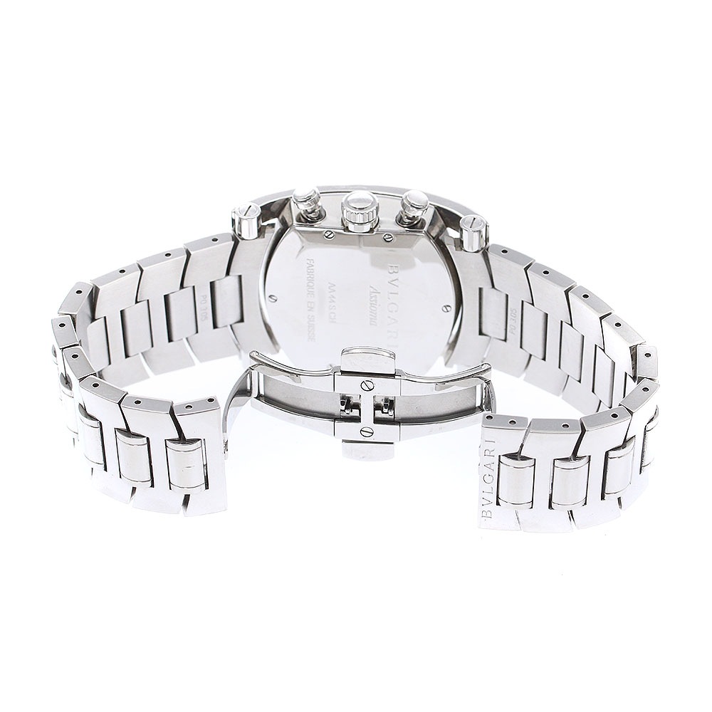 ブルガリ BVLGARI AA44SCH アショーマ クロノグラフ デイト 自動巻き メンズ _884863【中古】 ブルガリ BVLGARI AA44SCH アショーマ クロノグラフ デイト 自動巻き メンズ _884863【中古】