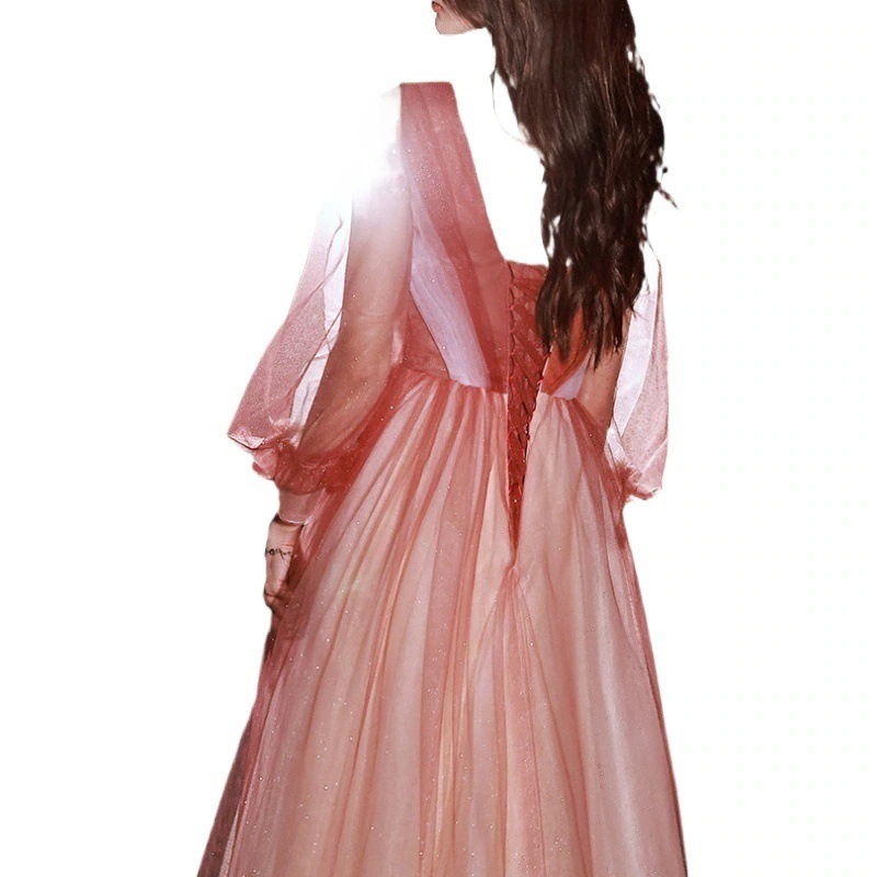 女性ため花嫁乾杯宴会イブニングドレス2025気質は普通に高貴に着用できますワンピースドレスその他 ワンピースドレス 女性ため花嫁乾杯宴会イブニングドレス2025気質は普通に高貴に着用できますワンピースドレスその他 ワンピースドレス