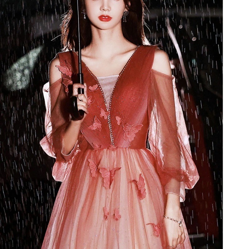 女性ため花嫁乾杯宴会イブニングドレス2025気質は普通に高貴に着用できますワンピースドレスその他 ワンピースドレス 女性ため花嫁乾杯宴会イブニングドレス2025気質は普通に高貴に着用できますワンピースドレスその他 ワンピースドレス