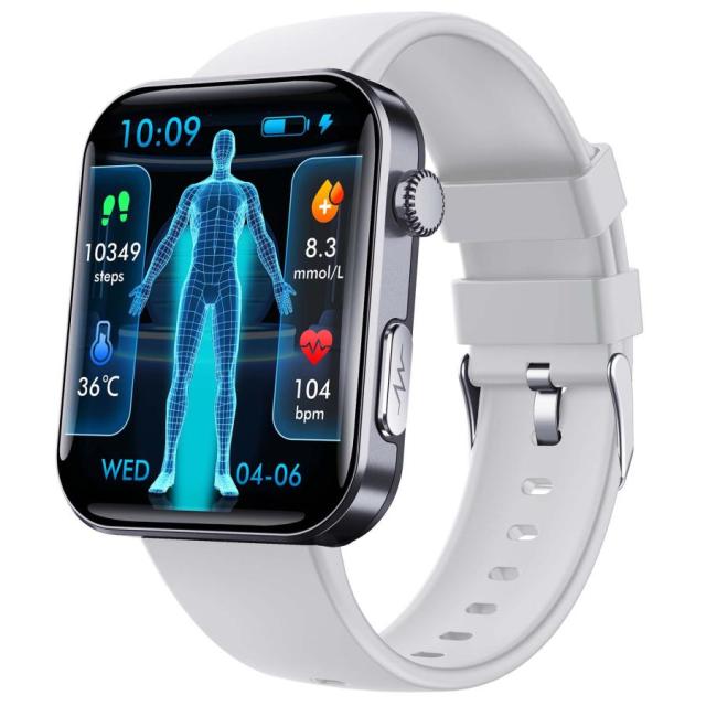 スマートウォッチ ECG心電図 血糖 通話機能 血圧測定 酸素濃度 高精度心拍数 通知 体温 睡眠 歩数計 尿酸 血中脂質 SOS 女性健康管理 タイマー 2025最新 スマートウォッチ ECG心電図 血糖 通話機能 血圧測定 酸素濃度 高精度心拍数 通知 体温 睡眠 歩数計 尿酸 血中脂質 SOS 女性健康管理 タイマー 2025最新