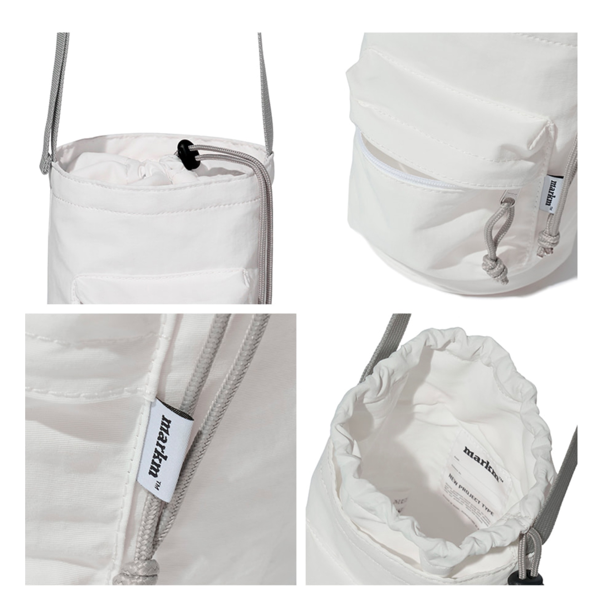 NYLON BUCKET BAG