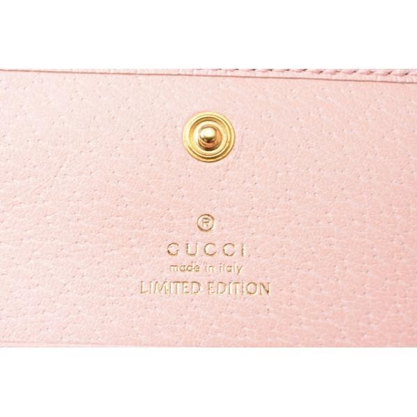 ミニ財布 GUCCI 折財布/フローラ リミテッドエディション/日本限定 キャンバス ローズ 577347 未使用